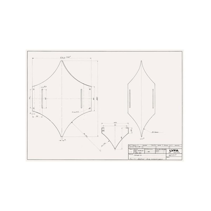 Gothic Wall I Lyfa